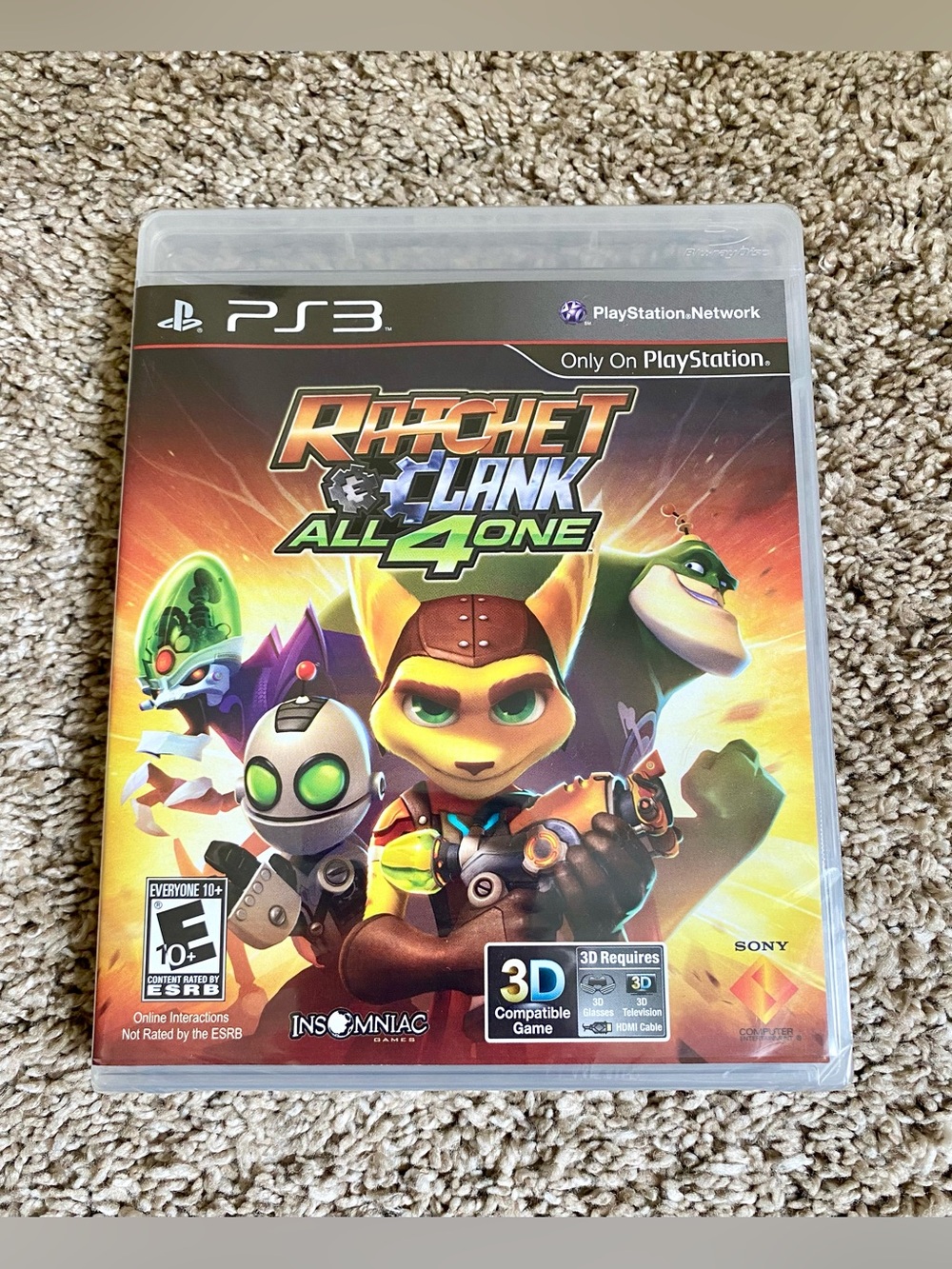 PS3 Ratchet & Clank All 4 One Game - New